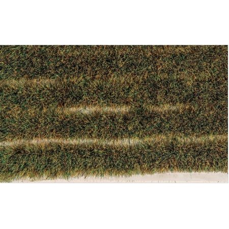 PECO 10 mm High Self Adhesive Marshland Grass Tuft Strips 10 Count PCOPSG-46